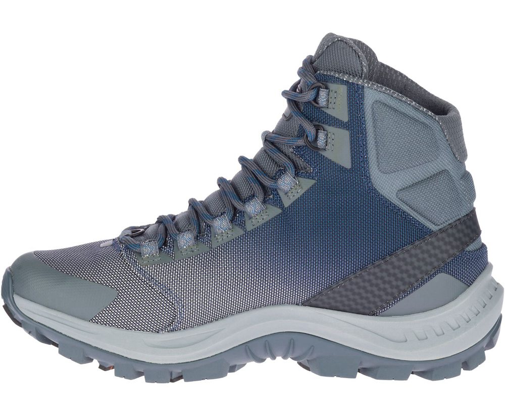 Kozaki Merrell Męskie Szare - Thermo Cross 2 Mid Waterproof - 842703-NFU